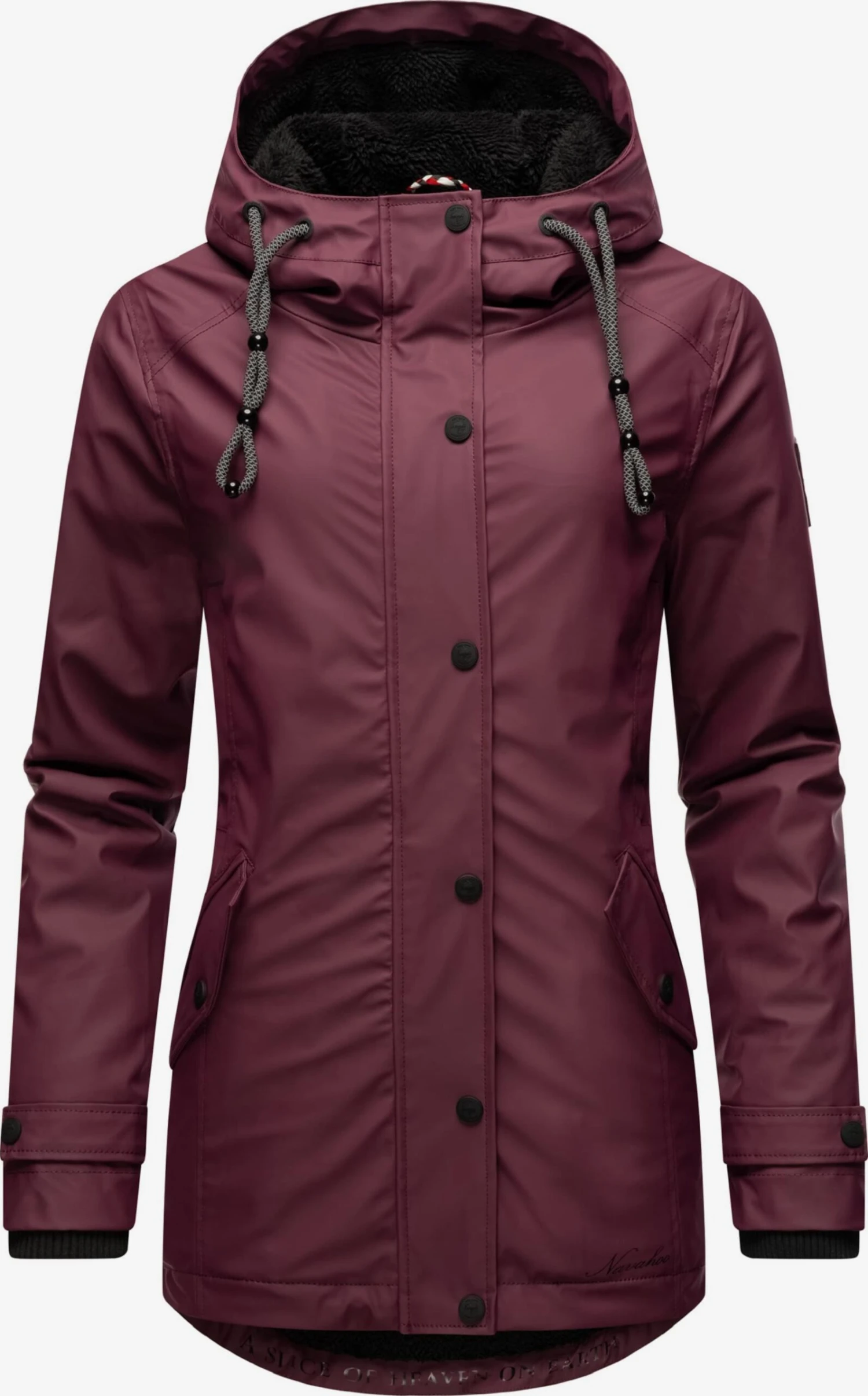 Navahoo Winterjassen Winterjas Lindraa Dames Bordeaux 3 Navahoo Winterjassen Winterjas Lindraa Dames Bordeaux