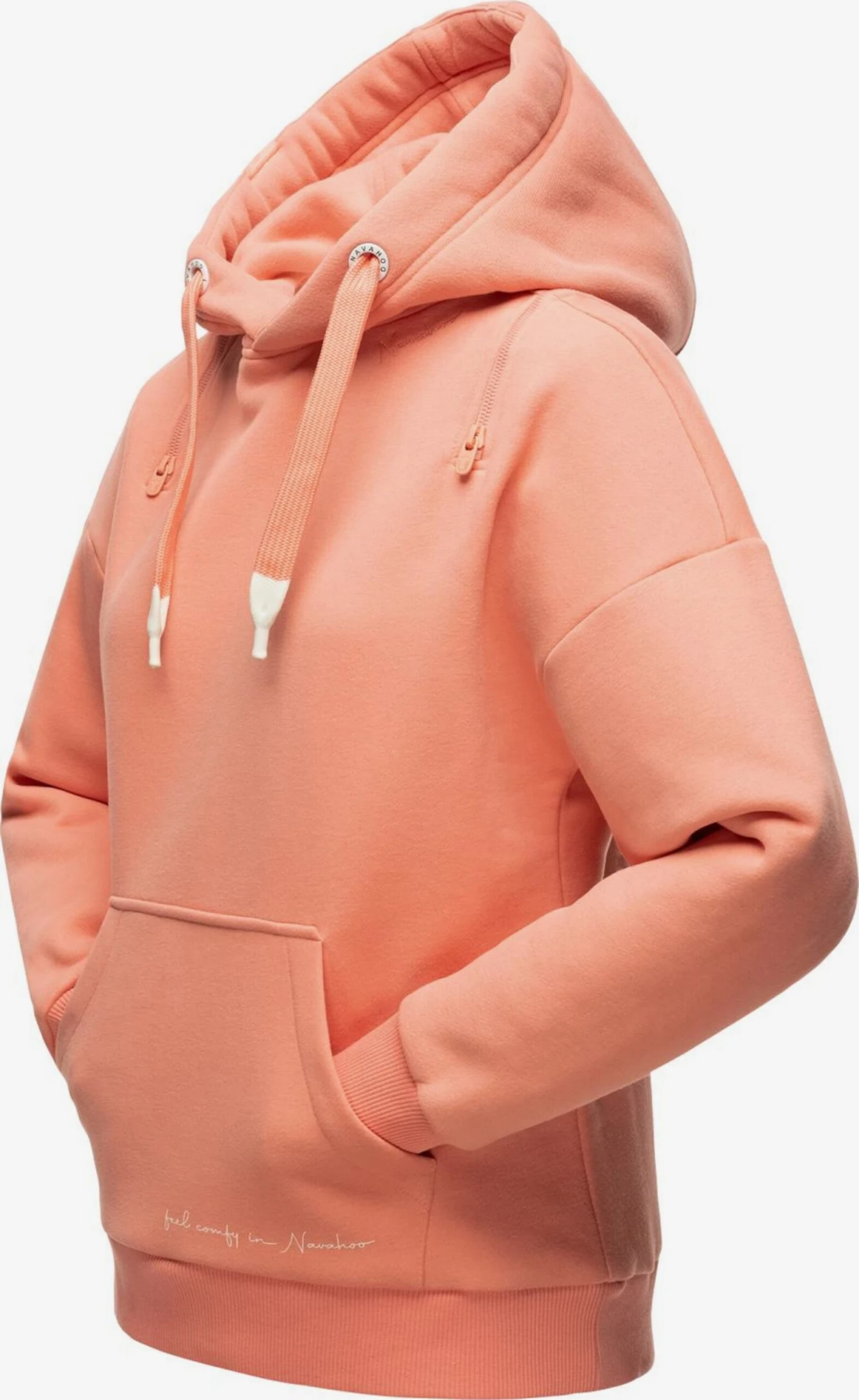 Navahoo Hoodies Sweatshirt Zuckerbärchen Dames Zalm Roze 4 Navahoo Hoodies Sweatshirt Zuckerbärchen Dames Zalm Roze - Afbeelding 2
