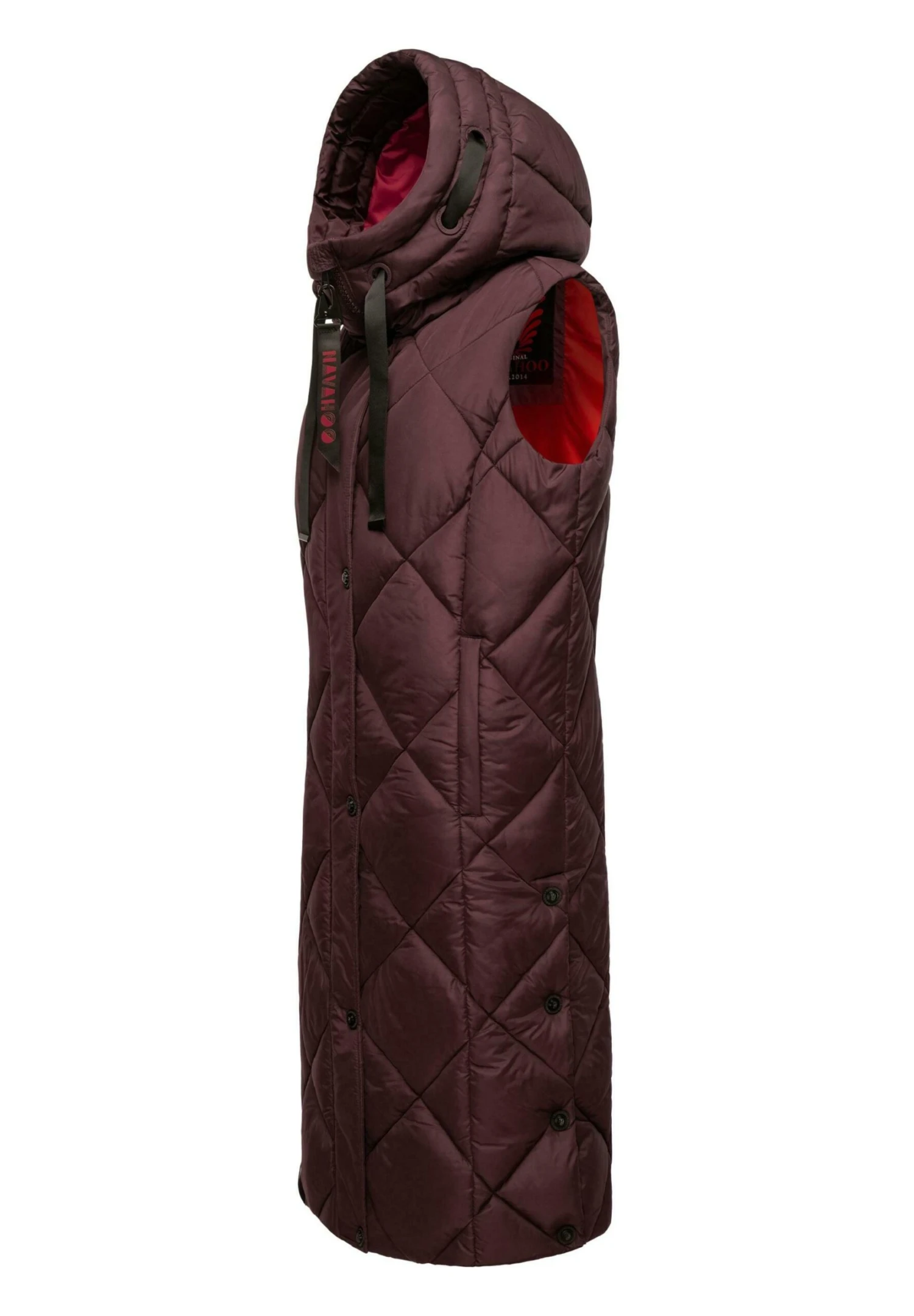 Navahoo Schnuckel - Bodywarmer - Wine 7 Navahoo Schnuckel - Bodywarmer - Wine - Afbeelding 5