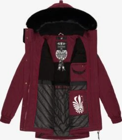 Navahoo Parkas Winterparka Dames Bordeaux -Navahoo edc05e6bc276c8b36d71a8deb65316af