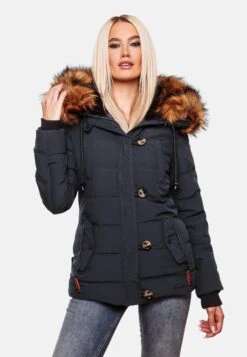 Navahoo Winterjassen Winterjas Zoja Dames Donkerblauw 15 Navahoo Winterjassen Winterjas Zoja Dames Donkerblauw -Navahoo ee18f344990c49ae0e65af15ead092a8