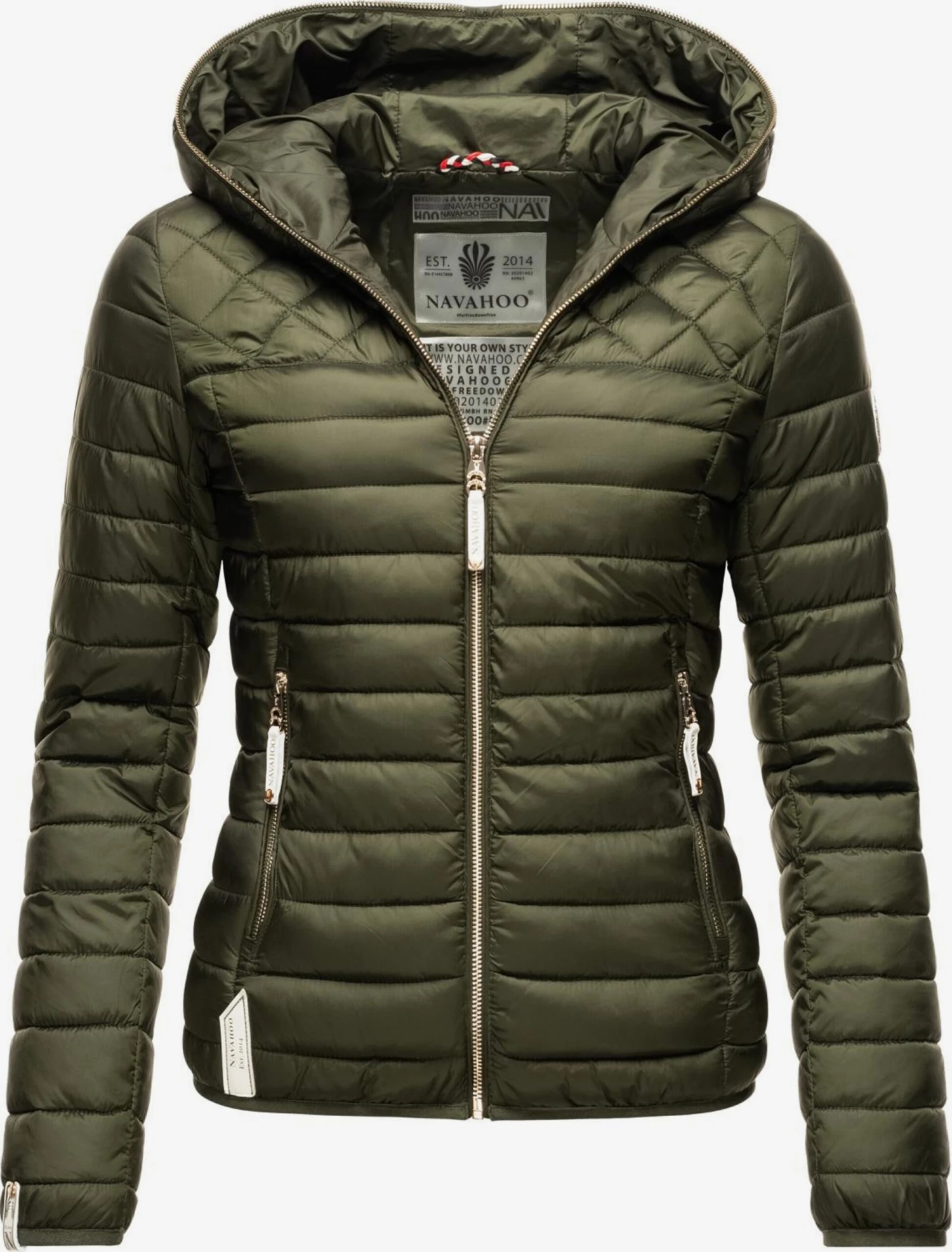 Navahoo Tussenjassen Tussenjas Ich Bin Hübsch Dames Olijfgroen 3 Navahoo Tussenjassen Tussenjas Ich Bin Hübsch Dames Olijfgroen