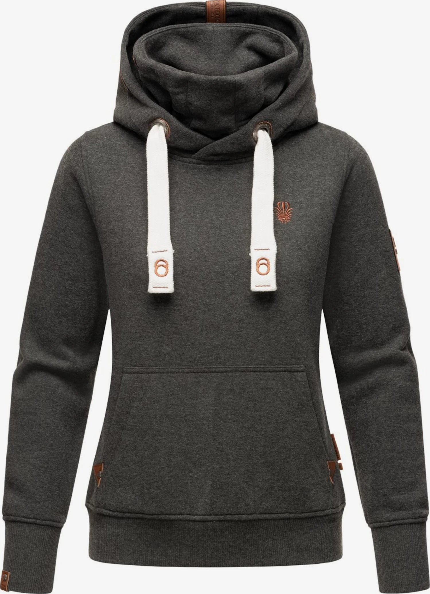 Navahoo Hoodies Sweatshirt Raniaa Dames Donkergrijs 3 Navahoo Hoodies Sweatshirt Raniaa Dames Donkergrijs