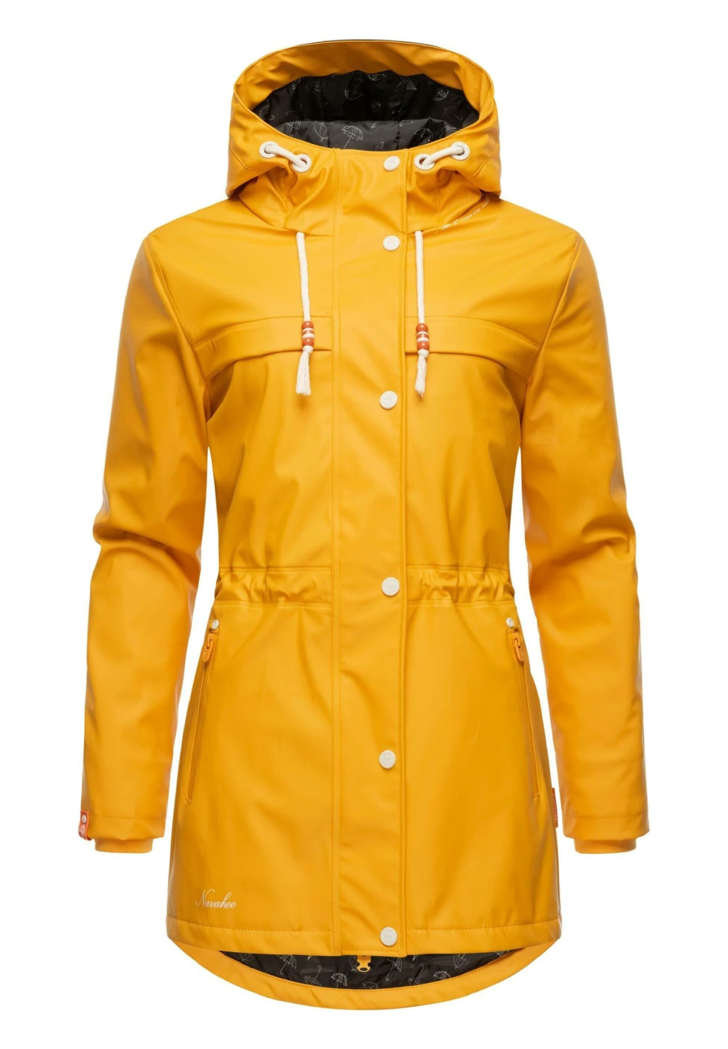 Navahoo Rainy Forest - Regenjas - Amber Yellow 3 Navahoo Rainy Forest - Regenjas - Amber Yellow