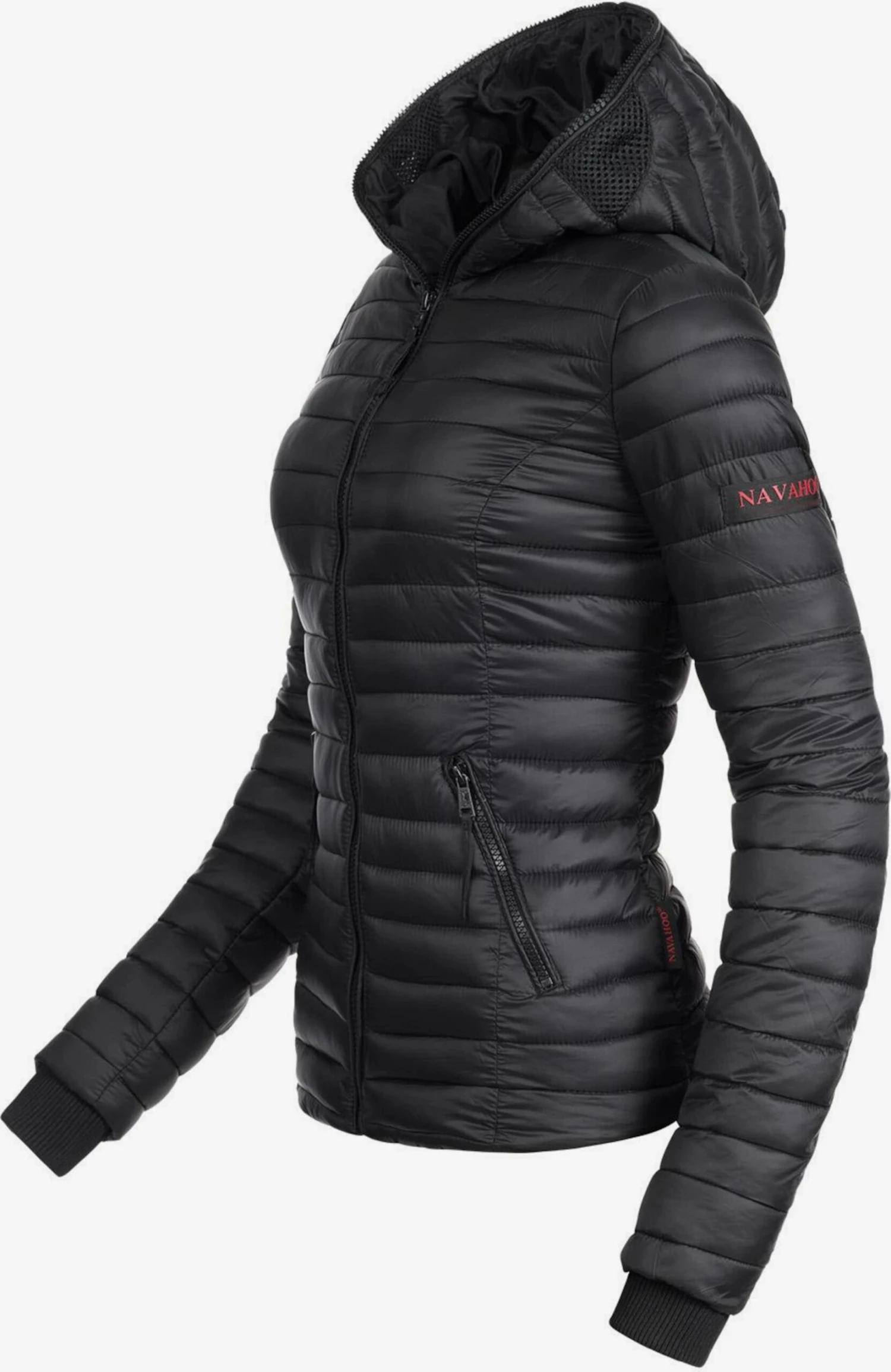 Navahoo Tussenjassen Tussenjas Kimuk Dames Zwart 4 Navahoo Tussenjassen Tussenjas Kimuk Dames Zwart - Afbeelding 2