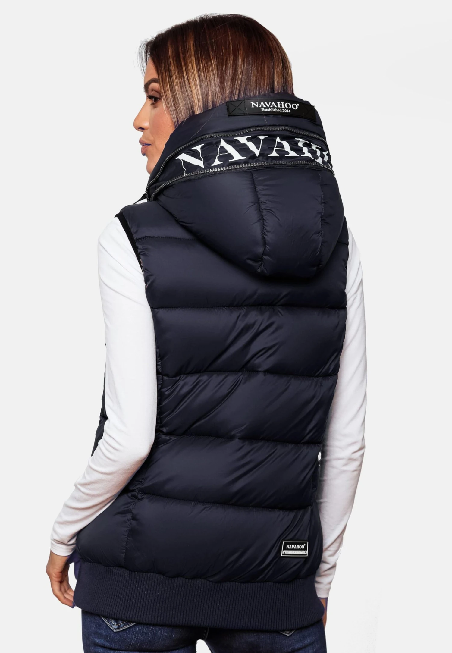 Navahoo Bodywarmers Bodywarmer Kassidy Dames Navy 12 Navahoo Bodywarmers Bodywarmer Kassidy Dames Navy - Afbeelding 10