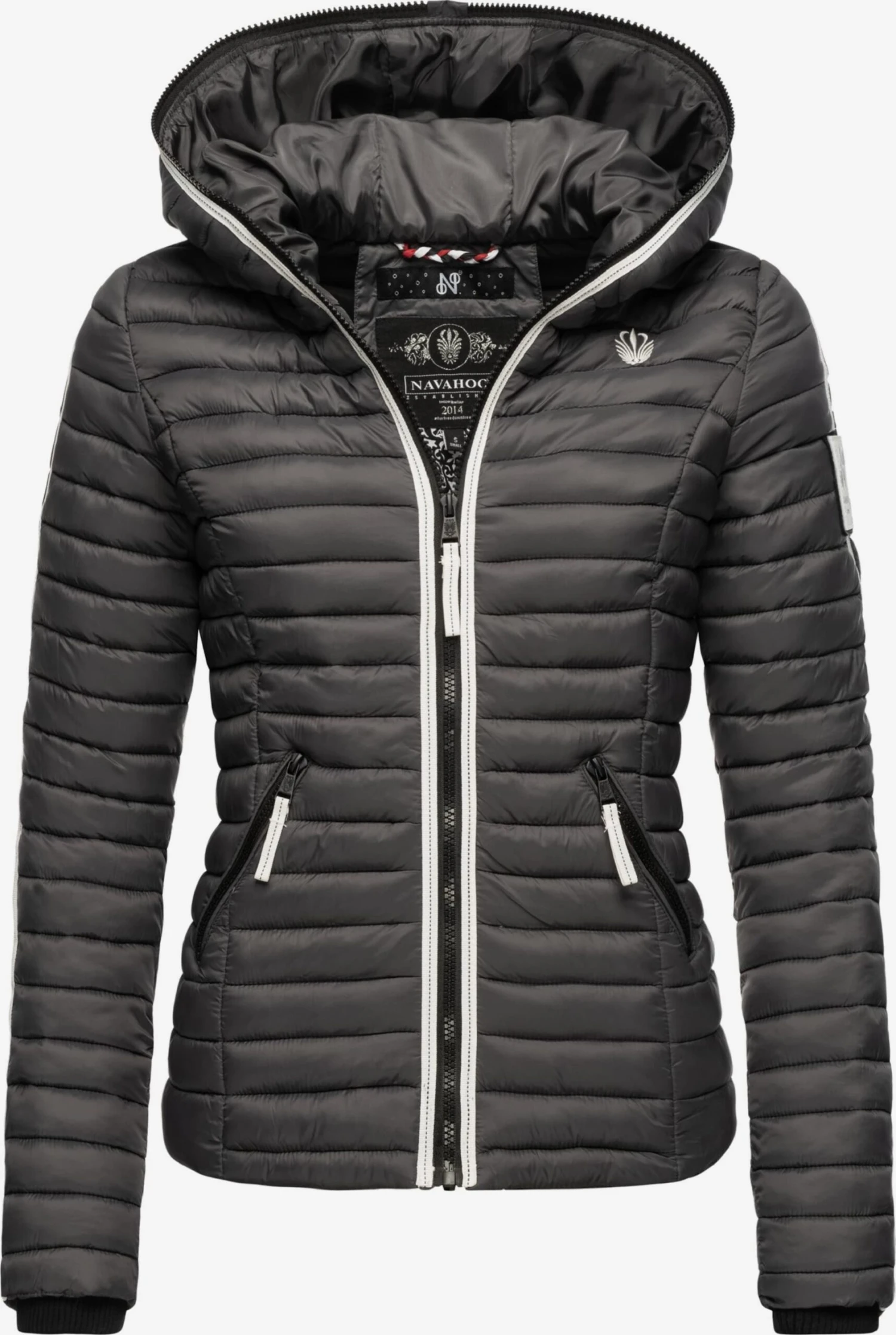 Navahoo Tussenjassen Tussenjas Kimuk Dames Donkergrijs 3 Navahoo Tussenjassen Tussenjas Kimuk Dames Donkergrijs