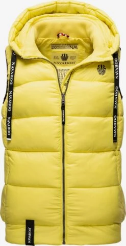 Navahoo Bodywarmers Bodywarmer Kassidy Dames Geel