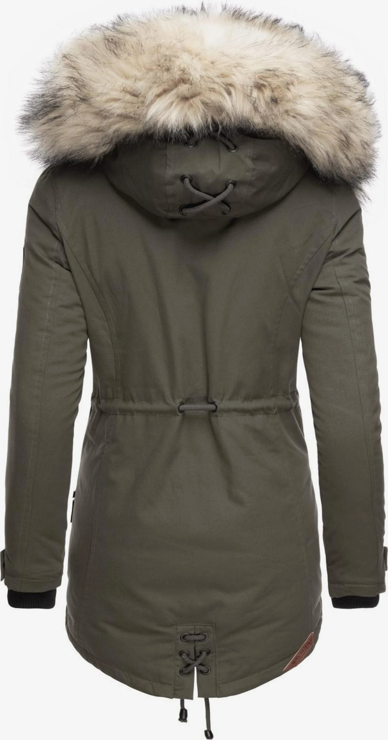Navahoo Parkas Winterparka Dames Greige 5 Navahoo Parkas Winterparka Dames Greige - Afbeelding 3