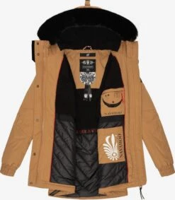 Navahoo Parkas Winterparka Dames Bruin -Navahoo fce5e9d9ca00400442851bb8aee9f432